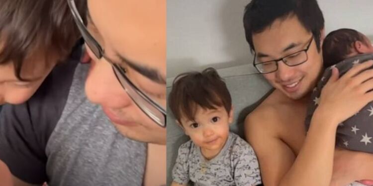 Μπαμπάς ξυπνά κάθε πρωί στις 4 τα ξημερώματα – Ο λόγος θα σας αφήσει άφωνους (video)