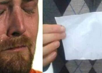 Όταν μπήκε στο σπίτι του είδε τα πάντα καθαρά και το κρεβάτι του στρωμένο. Δευτερόλεπτα αργότερα, βρήκε αυτό το σημείωμα…