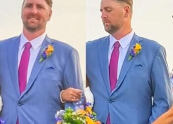 Το κατάλαβαν όλοι εκτός από τη νύφη, πόσταρε βίντεο του γάμου και είδαν όλοι τι έγινε με γαμπρό και παράνυμφο