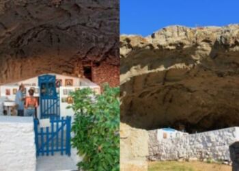 Η Μοναδική Εκκλησία Στον Κόσμο Χωρίς Σκεπή Βρίσκεται Σε Ελληνικό Νησί