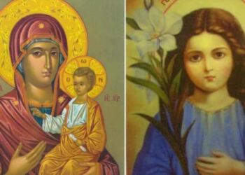 Η μοναδική εικόνα της Παναγίας που την δείχνει τριών χρονών κορίτσι