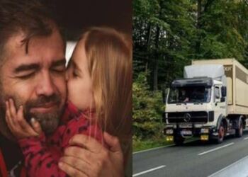 «Έμεινα μόνος μου με 4 παιδιά και τα μεγαλώνω μαζί μου στο φορτηγό»: Η συγκινητική ιστορία του Ηλία