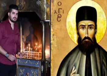 Άντρας θεραπεύτηκε 6 φορές από τον Άγιο Εφραίμ: Οι σταυροί στο σώμα του Ραφαήλ και το αίμα στην εικόνα