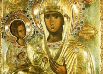 ΤΟΥ ΕΚΟΨΑΝ ΤΟ ΧΕΡΙ, ΑΛΛΑ ΠΑΡΑΚΑΛΕΣΕ, ΚΑΙ ΣΕ ΟΡΑΜΑ ΕΙΔΕ ΤΗΝ ΠΑΝΑΓΙΑ ΝΑ ΛΕΕΙ, ΑΠΟ ΤΩΡΑ ΚΑΙ ΣΤΟ ΕΞΗΣ ΤΟ ΧΕΡΙ ΤΟΥ ΘΑ ΕΙΝΑΙ ΘΕΡΑΠΕΥΜΕΝΟ