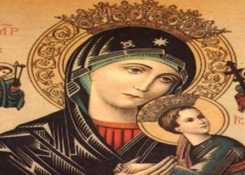 Δέος: Αυτή είναι η σπανιότερη εικόνα της Παναγίας – Κανακεύει τον μικρό Ιησού και γνέθει για να Του πλέξει ρουχαλάκια