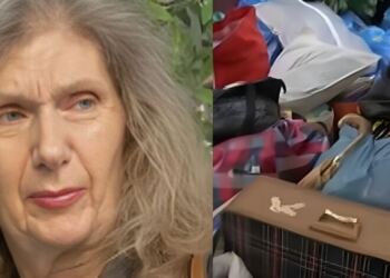 Λύγισε η Μαρίνα Νικολαΐδου – Πέταξαν τα πράγματά της έξω από το Σπίτι του Ηθοποιού – Εικόνες ντροπής