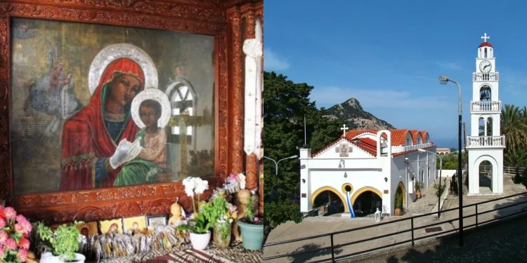 Πήγαν να μετακινήσουν την Θαυματουργή εικόνα της Παναγιάς όμως τους περίμενε μια δυσάρεστη έκπληξη